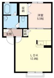 エメロードBの間取り画像