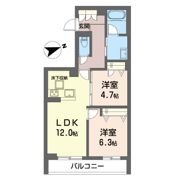 プレミール木更津の間取り画像