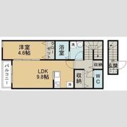 グランディール台原B棟の間取り画像