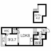 MICASA志賀本通の間取り画像