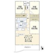 ベルググランデ東久留米の間取り画像