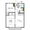 コーポ諏訪Aの間取り画像