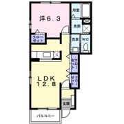 ペレーネAの間取り画像