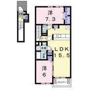 フォルシュ・ヴェーラⅡBの間取り画像