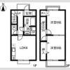 DUPLEX 林島Bの間取り画像