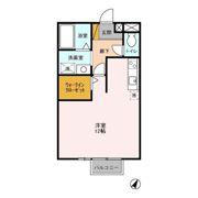 コーポジュネスの間取り画像