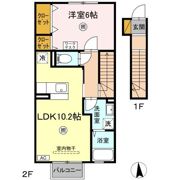 ストラール Bの間取り画像