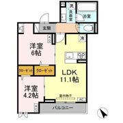 D-PRECIOUS立川高松町の間取り画像