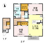 クレイン和の間取り画像