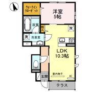 ウィット郡山の間取り画像