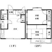 コーポATの間取り画像