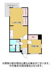 Esplanade中田本町の間取り画像