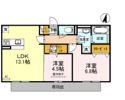 夢彩館Ⅲの間取り画像