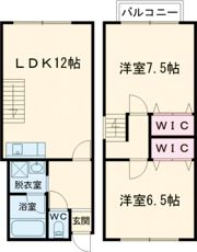 フレスコアーチェロCの間取り画像