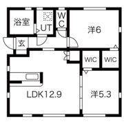 Bonheur(ボヌール)の間取り画像