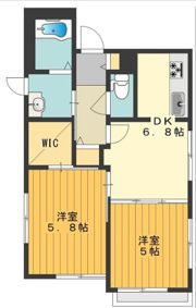 スカイハイツⅡの間取り画像