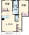 サンビレッジ定府の間取り画像