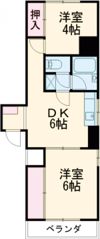 明和マンションの間取り画像