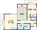 春陽館まつせの間取り画像