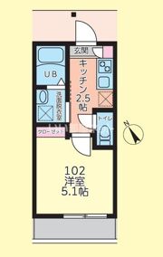 FirstVilla小袋谷(ファーストヴィラコブクロヤ)の間取り画像