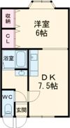 ベルコーポの間取り画像