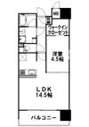 アソシアグロッツォ・タイムズ・スイート博多の間取り画像