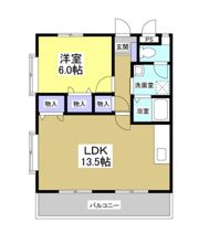 ハワーマハルの間取り画像