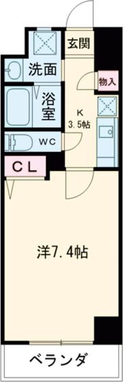 LE GRAND BLEU QUATREの間取り画像