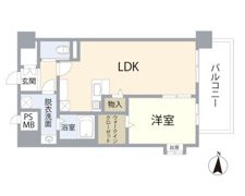 シャンス・ミカド船小路の間取り画像