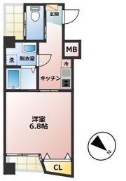 Re BIRTH道の尾の間取り画像