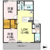 アレテー開出の間取り画像