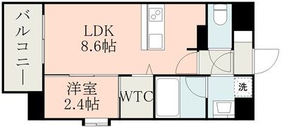 ラ・シック新町の間取り画像