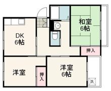 静岡中央中原マンションの間取り画像