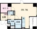 カノン甲南山手の間取り画像