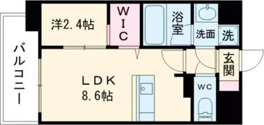 ラ・シック新町の間取り画像