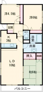 スワームヒルの間取り画像