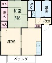 ひまわりハイツの間取り画像