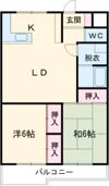 番町ロックレジデンスの間取り画像