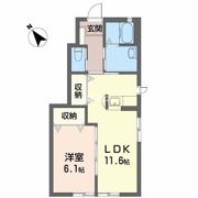 シャーメゾンディモアの間取り画像