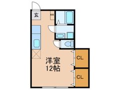 花園ハイツBの間取り画像