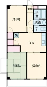 第二秋葉マンションの間取り画像