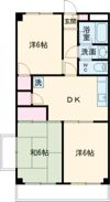 第二秋葉マンションの間取り画像