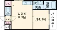 GRANDIR津久野の間取り画像