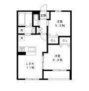 ソレイユの間取り画像