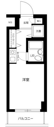 ライオンズマンション蒲田第3の間取り画像