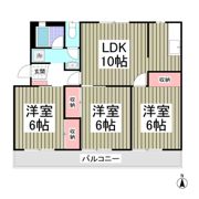 レインボーハウス4号棟の間取り画像