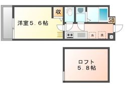 ロフティ智恵光院南の間取り画像
