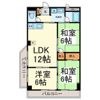 ファミール森後の間取り画像