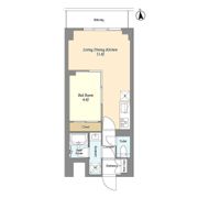 コンフォリア竹ノ塚イーストの間取り画像