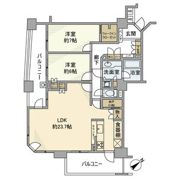 中落合パーク・ホームズの間取り画像